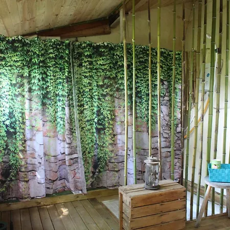 La Bulle Canopee Allegre Les Fumades Exterior photo